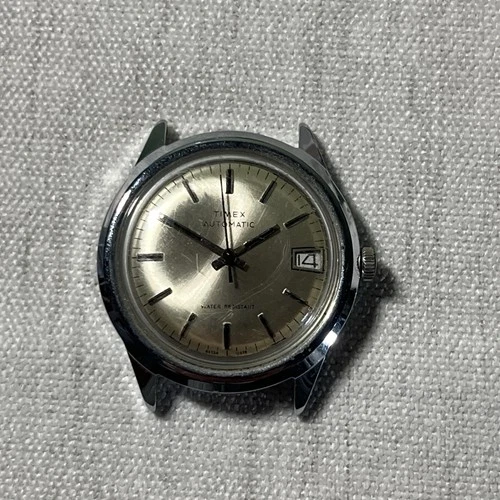 Vtg 1978 Mens Timex Automatic Men's Watch - PARTS/REPAIR