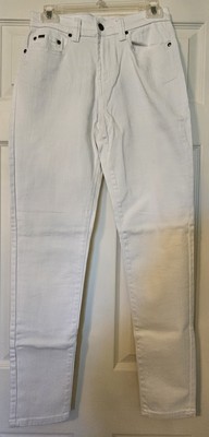 DG2 by Diane Gilman Classic Stretch Denim Regal Skinny Jean White 