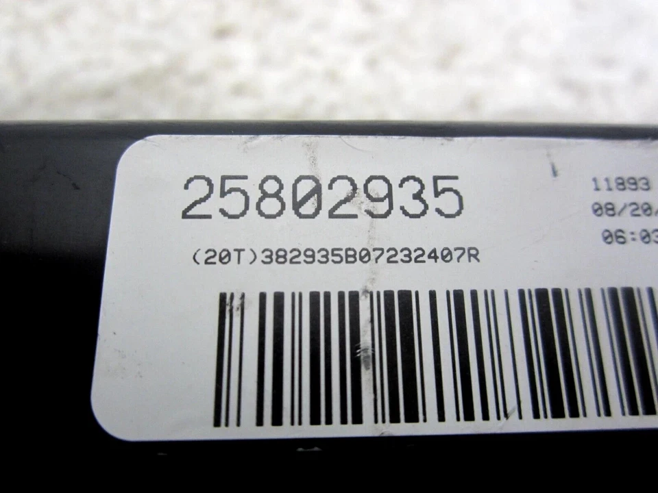 Chevrolet Impala, Monte Carlo OEM AC/CALENTADOR CONTROL DE TEMPERATURA 25802935 #3C-6 Foto 3 de 3