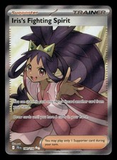 Iris's Fighting Spirit Holo Journey Together 180/159 NM Pokemon