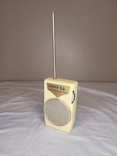 Vintage Boys Champion Pocket Transistor Radio