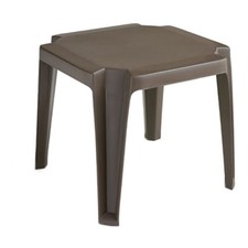 Grosfillex 52099037 Bronze Mist Miami Low Table 30 Pack