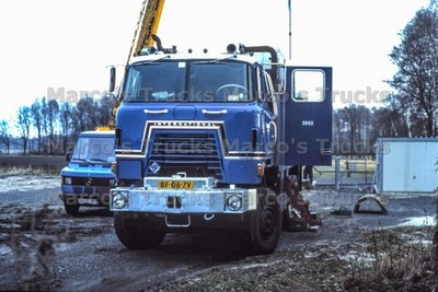 LKW Foto International Transtar II CO-4070B Truck Niederlande blau 2602 #o1jz