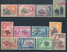 Timbres ghana 1957 Mi 5-16 neuf (10420167