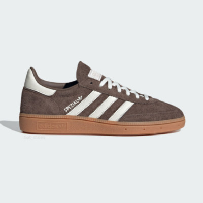 Adidas Women's Handball Spezial Suede Shoes 'Brown/Gum' - IF6490 Expeditedship