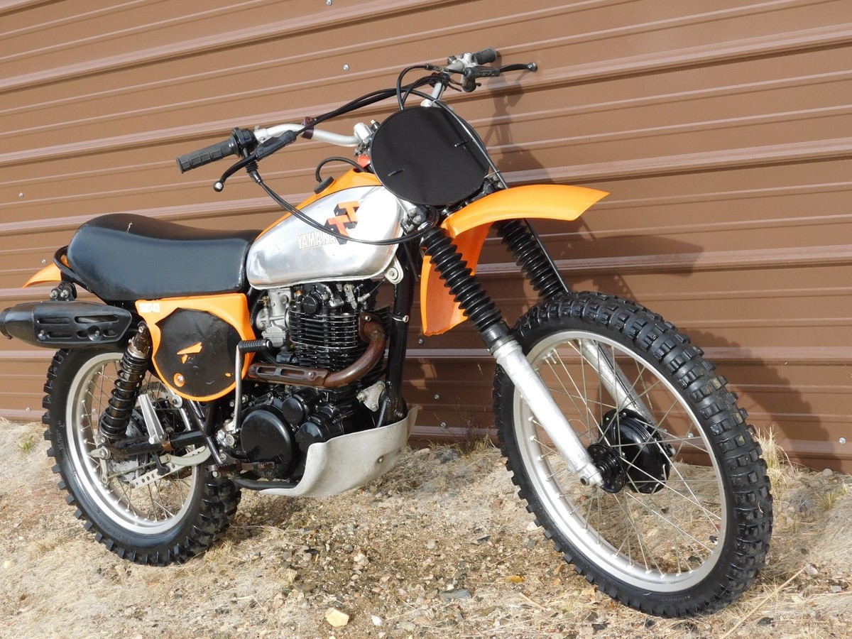 77 YAMAHA TT500D Vintage MX MotoCross ORIGINAL SURVIVOR TT 500 D