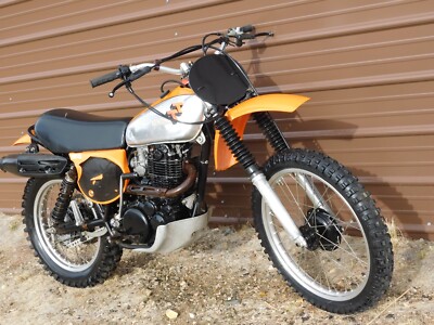 77 YAMAHA TT500D Vintage MX MotoCross ORIGINAL SURVIVOR TT 500 D