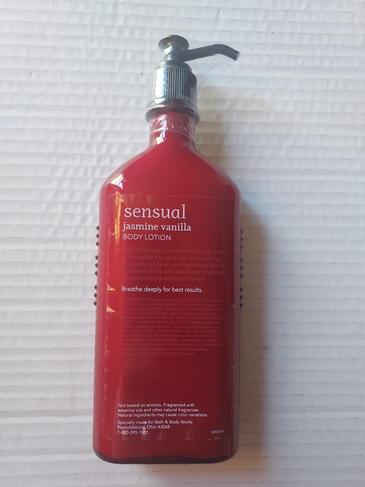 Bath Body Works Sensual Jasmine Vanilla Body Wash Foam Bath Lotion New