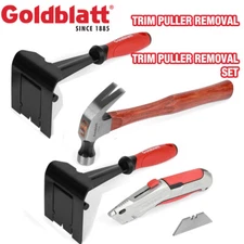 GOLDBLATT Molding Remover Tools Set/Multi-tool/Retractable Utility Knife/Hammers