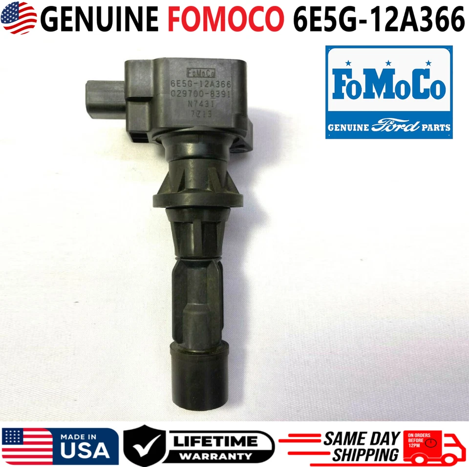 Bobinas de encendido originales Ford para Ford Fusion Mercury Milan 2006-2009, 6E5G-12A366 Foto 2 de 4