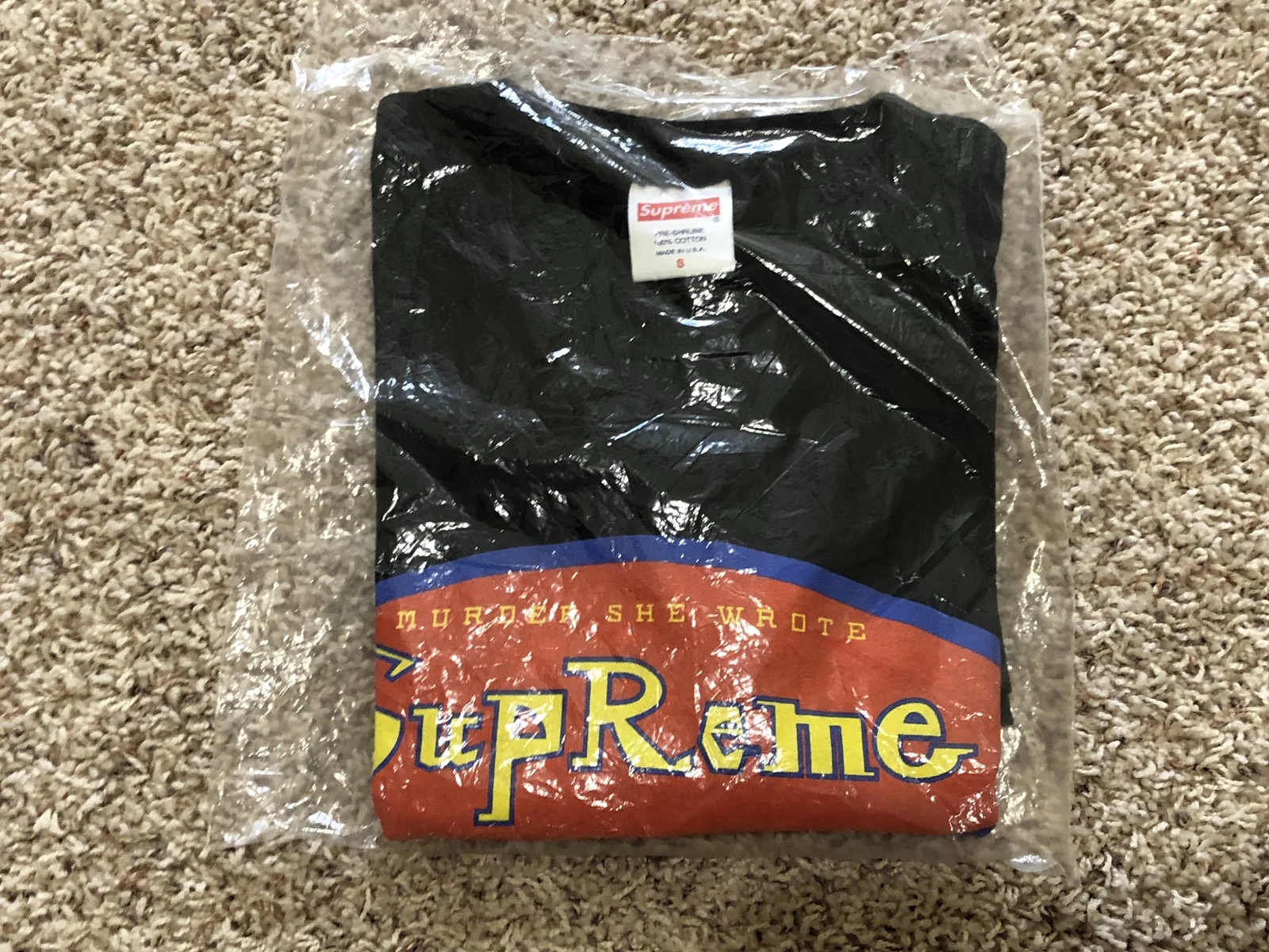 T shirt noir Supreme Murder She Wrote S F/W 14