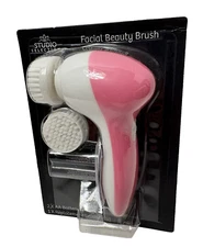 Studio Selection Facial Beauty Brush w/Batteries & Replacement Brush Head