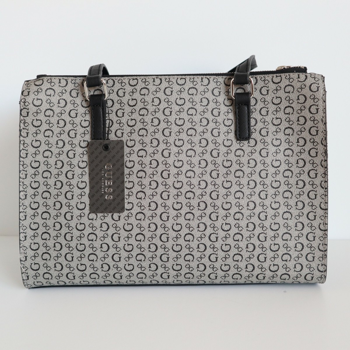 NEW WITH TAG GUESS PURSE/ COAL BOOKER HANDBAG/ GUESS DARK