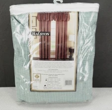 Lorraine Home Fashions Ralston Tailored Curtain Panel 54" x 84" Mineral Blue  TF