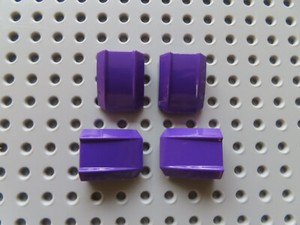 LEGO 4 x Cockpit Schrägstein Motorhaube 30602 dark purple lila  2x2 gewölbt