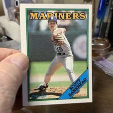 1988 O-Pee-Chee Seattle Mariners Baseball Card #246 Scott Bankhead