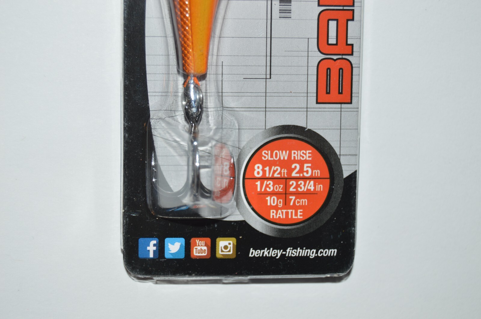 berkley bad shad 7 bass crankbait 2.75