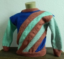 Pullover, Handarbeit: Kinderpullover ca. Gr. 116 / 122, Acryl