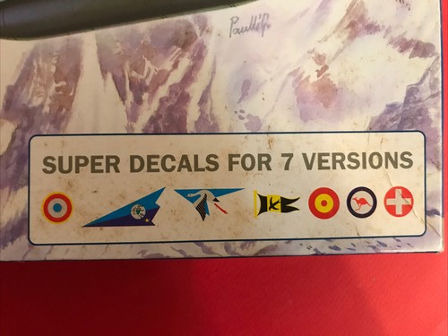 Kit modelo plástico vintage 2004, Italeri 1/48 Mirage III E 2634 - Imagen 12 de 12