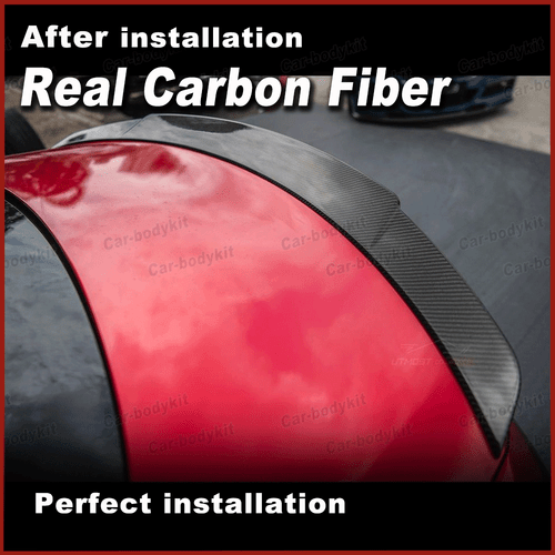 Carbon Heckspoiler Abrisskante Spoiler Lippe für Mercedes C238 E300 E400 E53 - Picture 5 of 13