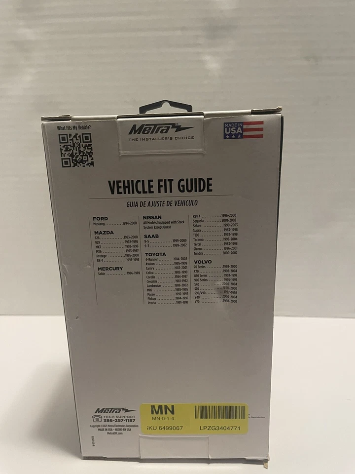 Metra - Dash Kit - Black Read! 1892-2009 - Image 3 of 4