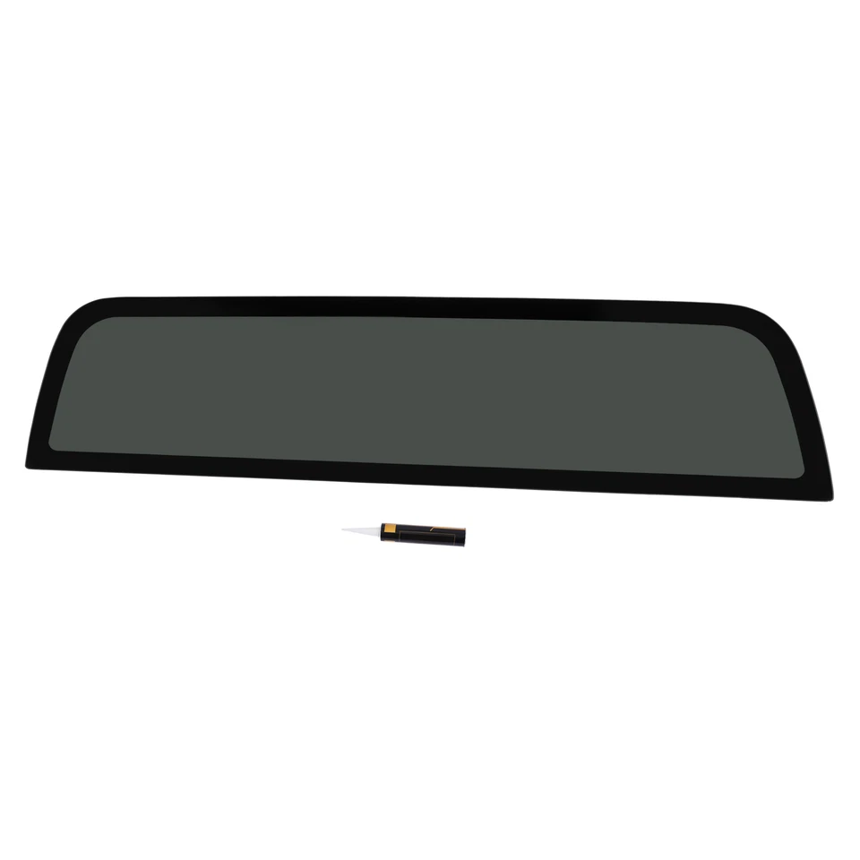 Fits Chevy Colorado & GMC Canyon 04-12 Stationary Rear Dark Glass Back Window - Image 2 of 4