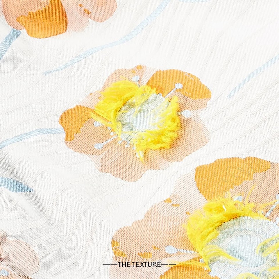 Embroidery Ladies Cosmetic Bag, Large Capacity Zipper Canvas Travel