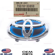 Genuine Front Grille Emblem Logo Symbol OEM⭐ Toyota Prius Camry Hybrid 2018-2022