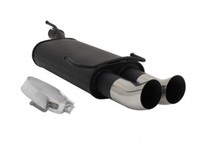 Sport-Auspuff EndschalldäMpfer+Abe 2X76Mm FüR Opel Astra F -F/-CC Kadett E