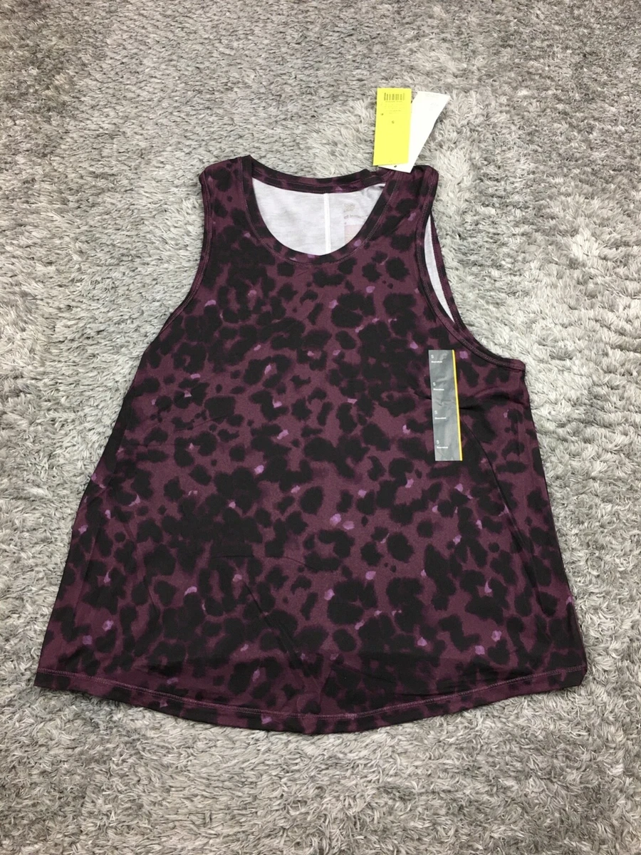 purple cheetah tank top