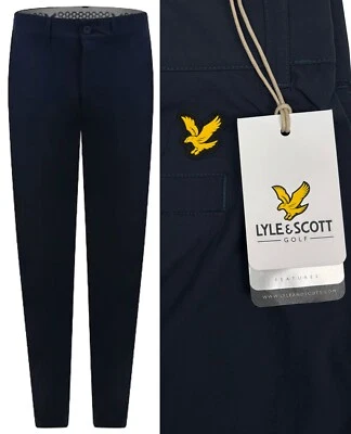 Lyle & Scott Golf Tech Slim Fit Golfhose - W38 L32 - Dark Navy - UVP90€