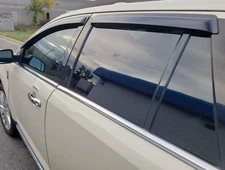 AVS SMK Rain Guards Vent Visors 3M Tape-On for 2007-2014 Ford Edge & Lincoln MKX