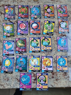 Pokemon The First Movie Burger King Cards Lot Of 22 Cards 1