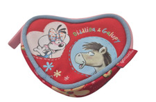 Diddlina & Galupi Geldbörse Täschchen Tasche Herz Pferd Maus rot Geldbeutel