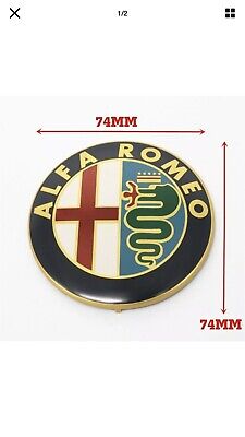 Kopen Logo Capot Coffre ALFA ROMEO 74mm Gold FR