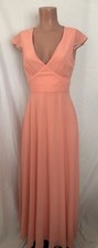 **Gorgeous Creamy Peach Brazilian Style Evening Gown~Size Medium**