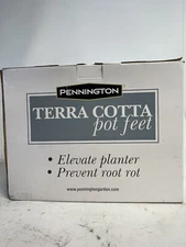 NEW PENNINGTON 1.5 in. Terra Cotta Clay Pot Planter Feet (16 Bundles Of 3)