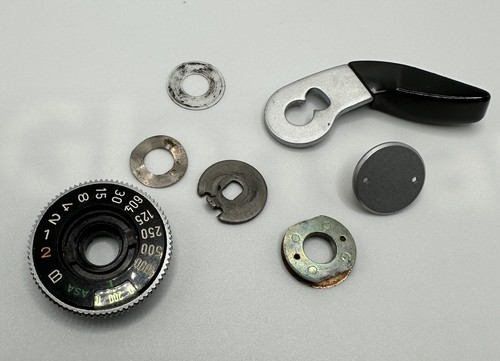 Genuine Canon AE-1 AT-1 Film Film Advance Lever & ASA Dial