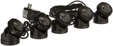 5-LED Garden Pond Fountain Spot Submersible Lights with Color lens