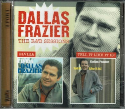 Rare Dallas Frazier CD R & B Sessions CD Raven OOP