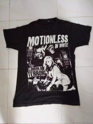 Motionless In White Black Short Sleeve Cotton T-shirt Unisex S-5XL Men Women