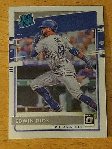 2020 Donruss Optic Baseball Rated Rookie - Edwin Rios RC - Los Angeles ...