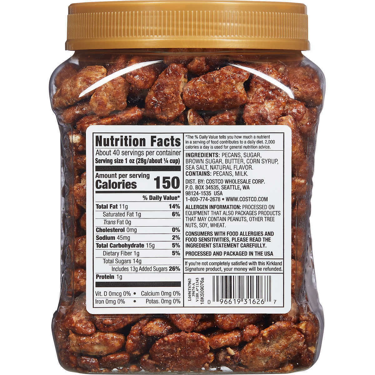 Kirkland Signature Praline Pecans, 40 oz eBay
