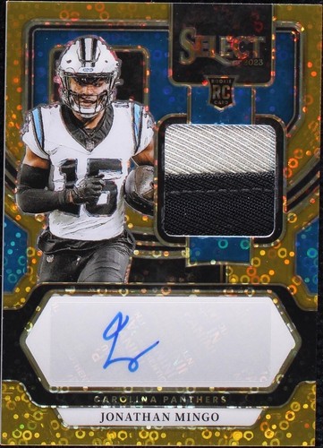 2023 Panini Select Blue Concourse /199 Jonathan Mingo RC (PANTHERS