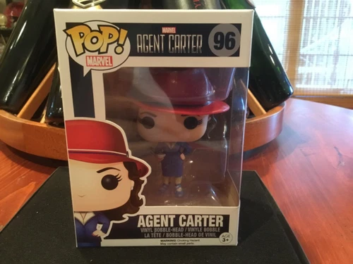 Pop Marvel New in Box!  Agent Carter Bobble Head 96 Pristine ExcellentCondition