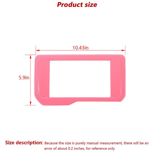 Pink Interior Handles Gear Panel Dash Decor Cover Trim Kit For 2021+ Ford Bronco - Bild 12 von 13