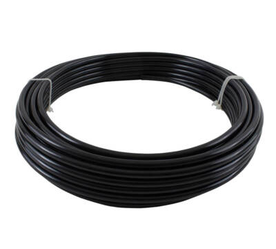 3/16'' OD x 100' DOT Approved Black Nylon Air Brake Tubing - Nylon Air Line Hose