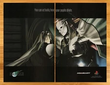 1997 Final Fantasy VII 7 PS1 Vintage Print Ad/Poster Official Sephiroth Game Art