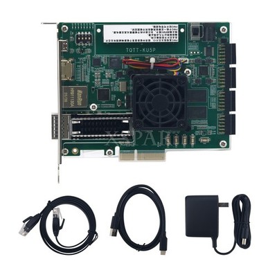 HamGeek XCKU5P Board FMCPCIE3.0 HDMI-compatible 100GGigabit for FPGA Development