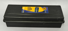Alpha Fellowes Cassette Tape Storage Case Box Holds 15 Tapes Model 83200